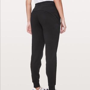 Black Lululemon 28” Fleece Joggers